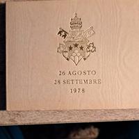 Moneta argento Papa Giovanni Paolo I