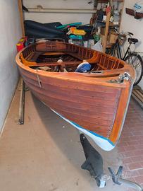 Dinghy 12' Cantiere Patrone in Mogano
