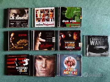 Cd colonne sonore, da Evita a Malena e L’odio