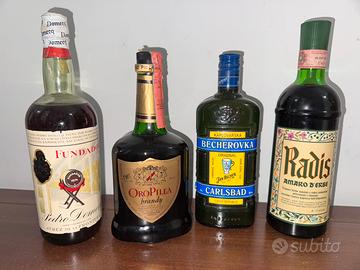 Distillati e Liquori Vari ANNI 60-70