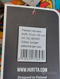 Pettorina cane Hurtta nuova con cartellino