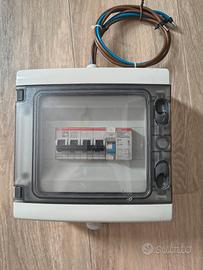 Quadro elettrico con interruttore 