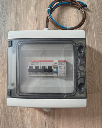 Quadro elettrico con interruttore 