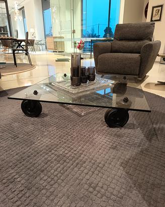 Originale Tavolino con ruote Fontana Arte -30%