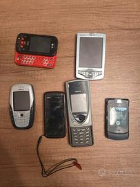 Lotto Telefoni Vintage Nokia Motorola LG Pocket PC