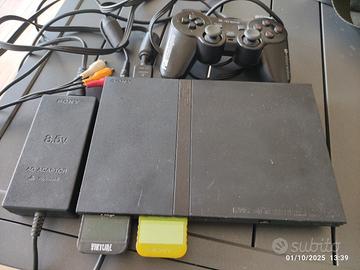 PlayStation 2 slim con giochi