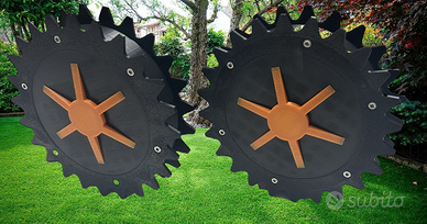 per Landroid Worx ruote dentate a quattro corone