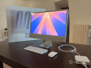 Apple iMac 24" M4 16/256 Argento - garanzia