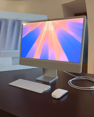 Apple iMac 24" M4 16/256 Argento - garanzia