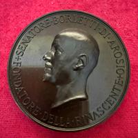 Medaglia Johnson,senatore Borletti,Rinascente