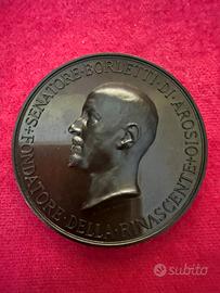 Medaglia Johnson,senatore Borletti,Rinascente