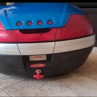 Bauletto moto  GIVI con piastra e schienalino