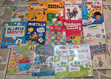 Super Lotto 10 Libri Matematica 1ª Elem. + omaggi