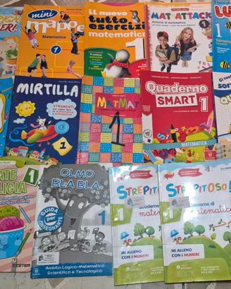 Super Lotto 10 Libri Matematica 1ª Elem. + omaggi