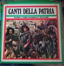 Disco LP Canti Della Patria 