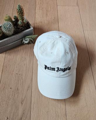 Cappello Palm Angels originale panna taglia unica 