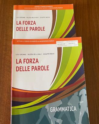 LA FORZA DELLE PAROLE. Grammatica