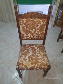 Sedie sala da pranzo antiche