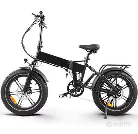 Bici elettrica fat biammortizzata nuova garanzia 
