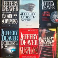 Jeffery Deaver - libri thriller (1 4€, tutti 20€)