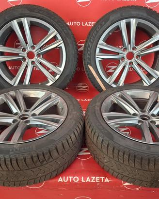 4 Cerchi in Lega R18 5x112 Originali VW e pneumati