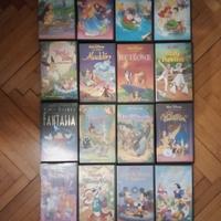 Lotto 16 videocassette vhs disney