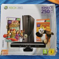 XBOX 360 Slim Nera 250GB + Kinect + Proto