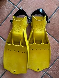 Pinne dive sistem tech fin sub ara bombole