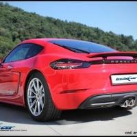 Finale omologato PORSCHE CAYMAN 718