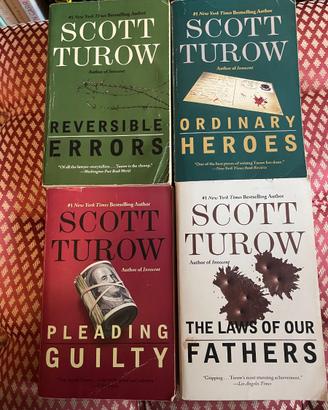 4 libri in inglese Scott Turow