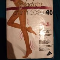 2 Collant 40 Filodoro gran riposo marroni