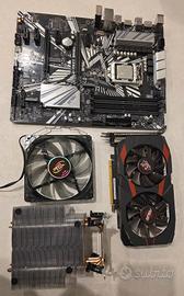 SCHEDA M.-PROCES. I3-SCHEDA GRAF.-DIS.LED