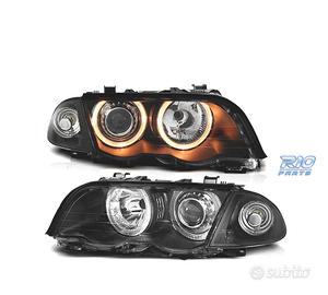 FARI BMW E46 BERLINA 98-01 ANGEL EYES HALOGENO FON