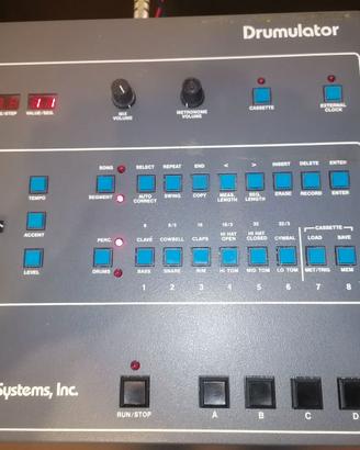 Emu E-Mu Drumulator con Midi Vintage Drum Machine