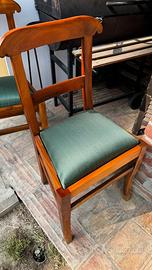 Sedie antiquariato - appena restaurate!