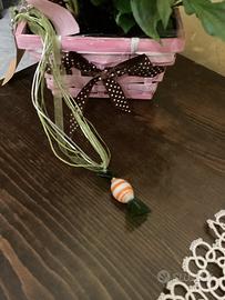 Collana caramelle in vetro di murano