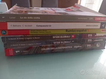 Libri 1° e 2° anno istituto tecnico turistico