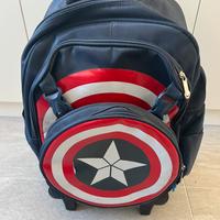Zaino trolley capitan america