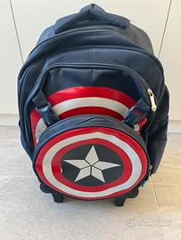 Zaino trolley capitan america