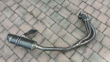 Scarico completo kawasaki zx6r ninja 600 dal 2009