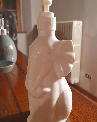 portasapone liquido ceramica forma elefante