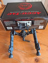 Bipiede per carabina ACCU-TAC FC-4 G2: Arca Spec Q