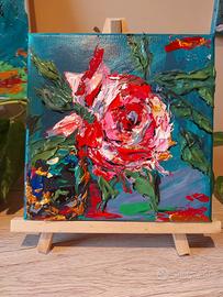 Quadro su tela in acrilico 20x20