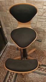 Sedia Svedese Ergonomica Totalmente Regolabile