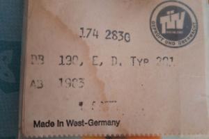 Tubi Freni Mercedes 190 W201 - Originale d'epoca