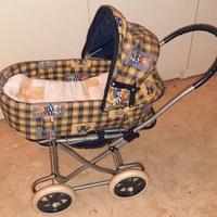 Carrozzina gioco scomponibile passeggino + culla