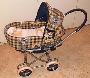 Carrozzina gioco scomponibile passeggino + culla