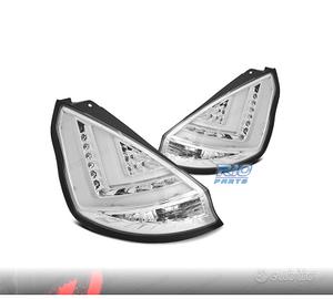FANALI FORD FIESTA MK7 08-12 BARRE LUMINOSE FONDO 