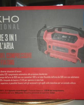 compressore 3 in 1 ENKHO