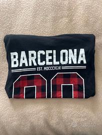 T-Shirt BARCELONA Designs Varsity Nero taglia M